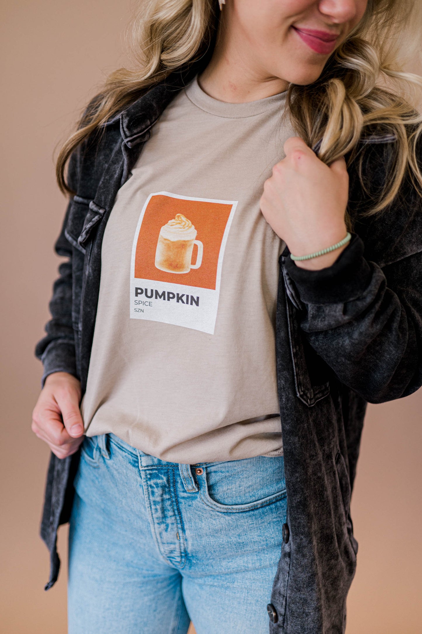 Pantone Pumpkin Spice Szn | Adult Tee | RTS-Adult Tee-Sister Shirts-Sister Shirts, Cute & Custom Tees for Mama & Littles in Trussville, Alabama.