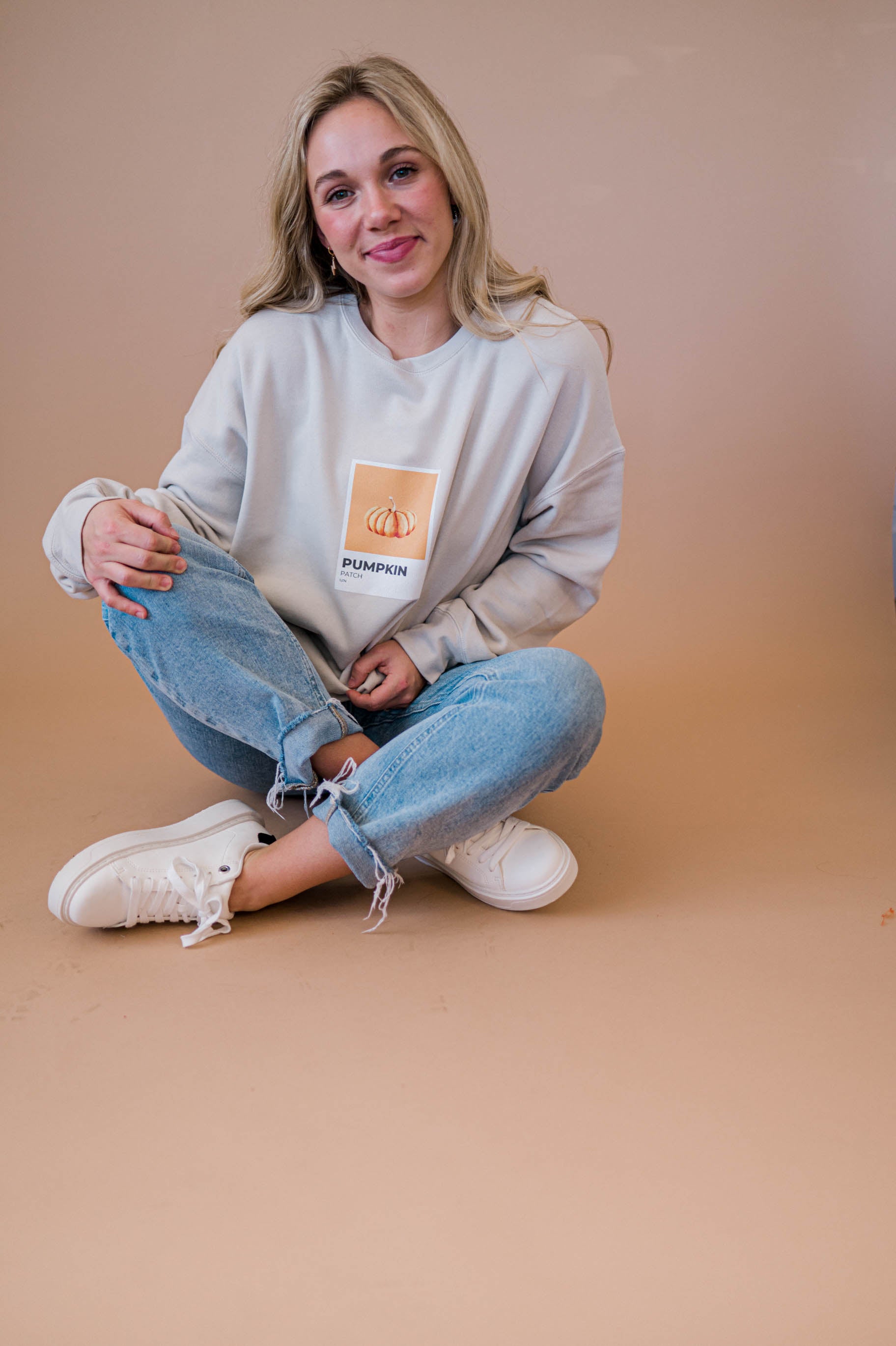 Pantone Pumpkin Patch Szn | Adult Crewneck-Adult Crewneck-Sister Shirts-Sister Shirts, Cute & Custom Tees for Mama & Littles in Trussville, Alabama.