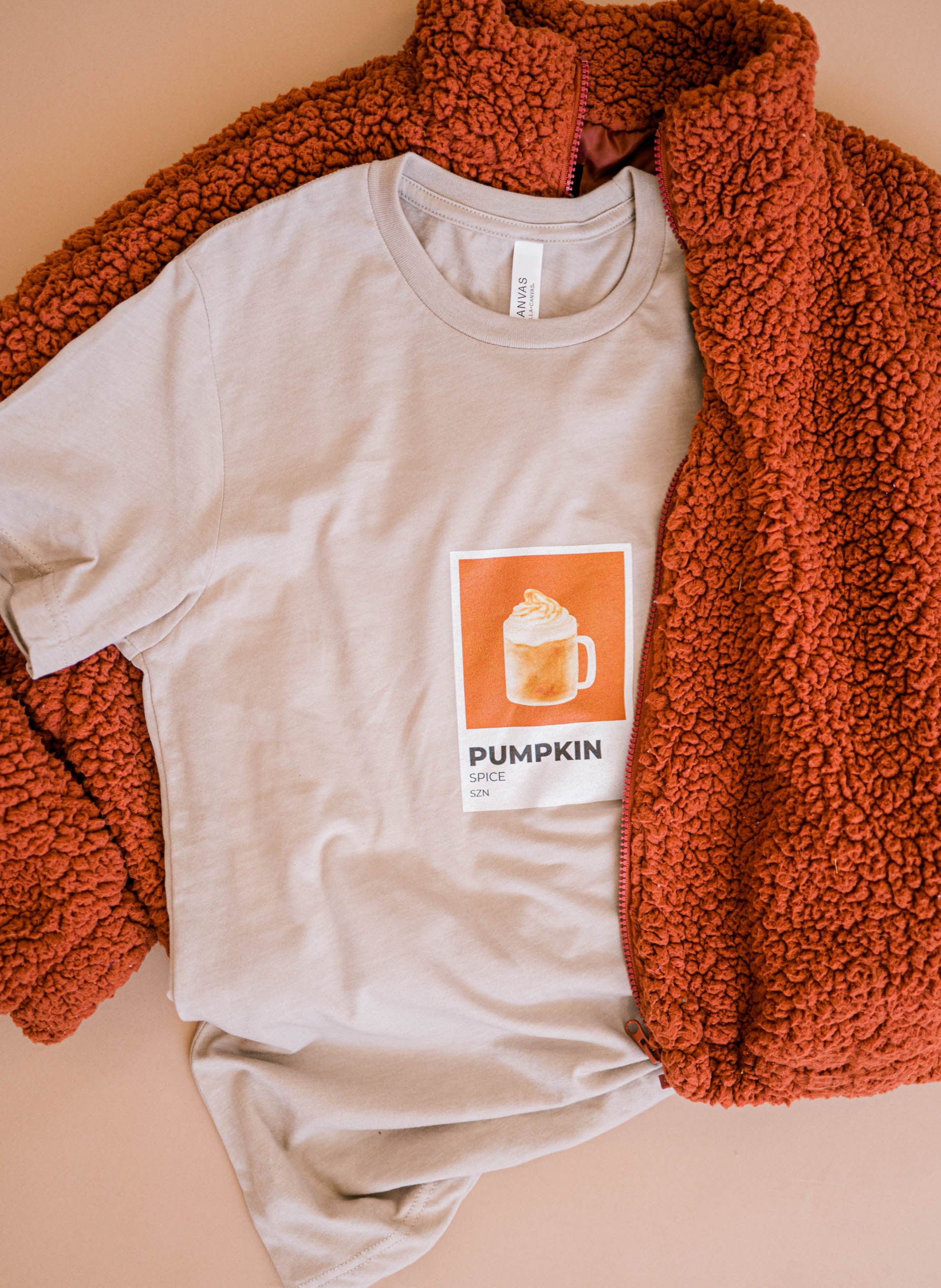 Pantone Pumpkin Spice Szn | Tee | Adult-Adult Tee-Sister Shirts-Sister Shirts, Cute & Custom Tees for Mama & Littles in Trussville, Alabama.