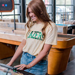 Blazers Foil | Adult Colorblast Tee-Womens - Tops - Tees-Sister Shirts-Sister Shirts, Cute & Custom Tees for Mama & Littles in Trussville, Alabama.