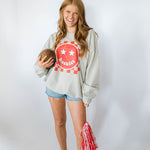 Huskies Happy Checkered | Adult Tee-Womens - Tops - Tees-Sister Shirts-Sister Shirts, Cute & Custom Tees for Mama & Littles in Trussville, Alabama.
