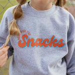 Here For The Snacks Baseball | Kids Tee-Youth - Tops - Tees-Sister Shirts-Sister Shirts, Cute & Custom Tees for Mama & Littles in Trussville, Alabama.