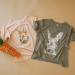 Watercolor Boy Bunny | Kids Tee-Youth - Tops - Tees-Sister Shirts-Sister Shirts, Cute & Custom Tees for Mama & Littles in Trussville, Alabama.