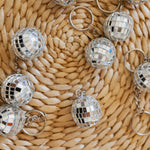 Disco Ball Keychain-women - bags - keychains-Sister Shirts-Sister Shirts, Cute & Custom Tees for Mama & Littles in Trussville, Alabama.