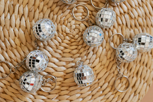 Disco Ball Keychain-Sister Shirts-Sister Shirts, Cute & Custom Tees for Mama & Littles in Trussville, Alabama.