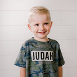 Customizable Camo Name Block | Kids Tee-Youth - Tops - Tees-Sister Shirts-Sister Shirts, Cute & Custom Tees for Mama & Littles in Trussville, Alabama.