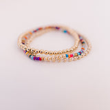 Two-Toned Bracelet-Women - Jewelry - Bracelets-JoJo Skye-Sister Shirts, Cute & Custom Tees for Mama & Littles in Trussville, Alabama.