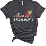 Hakuna Matata Lineup | Adult Tee-Womens - Tops - Tees-Sister Shirts-Sister Shirts, Cute & Custom Tees for Mama & Littles in Trussville, Alabama.