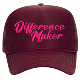 Difference Maker | Adult Trucker Hat-Women - Accessories - Hats-Sister Shirts-Sister Shirts, Cute & Custom Tees for Mama & Littles in Trussville, Alabama.