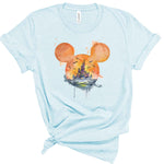 Watercolor Halloween Castle | Adult Tee-Womens - Tops - Tees-Sister Shirts-Sister Shirts, Cute & Custom Tees for Mama & Littles in Trussville, Alabama.