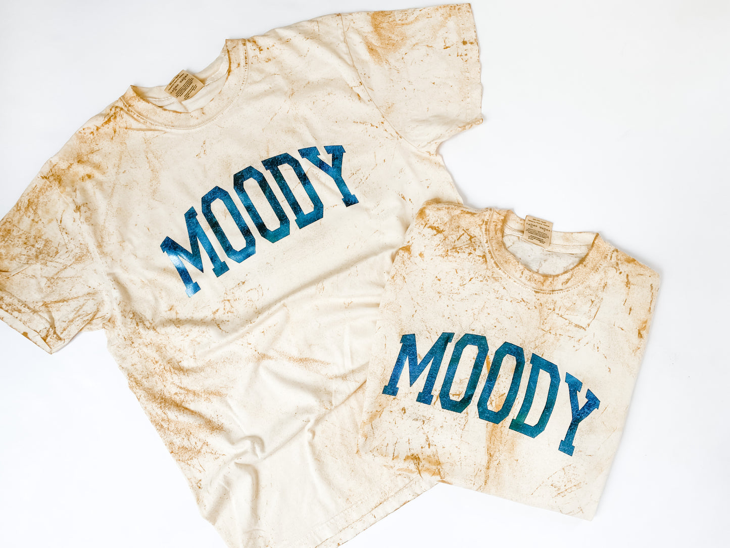 Moody Foil | Color Blast Tee | Adult-Sister Shirts-Sister Shirts, Cute & Custom Tees for Mama & Littles in Trussville, Alabama.