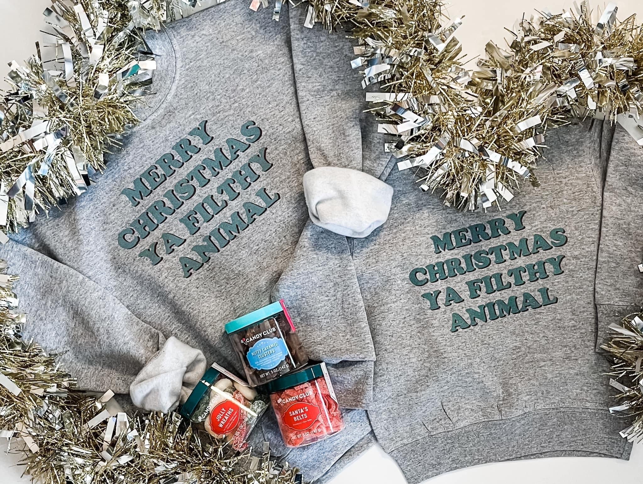 Ya Filthy Animal | Kids Crewneck | RTS-Kids Crewneck-Sister Shirts-Sister Shirts, Cute & Custom Tees for Mama & Littles in Trussville, Alabama.