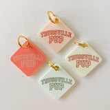 Trussville Pup Pastel Acrylic Pet Tag-Pet-Freshwater Design Co.-Sister Shirts, Cute & Custom Tees for Mama & Littles in Trussville, Alabama.