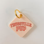 Trussville Pup Pastel Acrylic Pet Tag-Pet-Freshwater Design Co.-Sister Shirts, Cute & Custom Tees for Mama & Littles in Trussville, Alabama.
