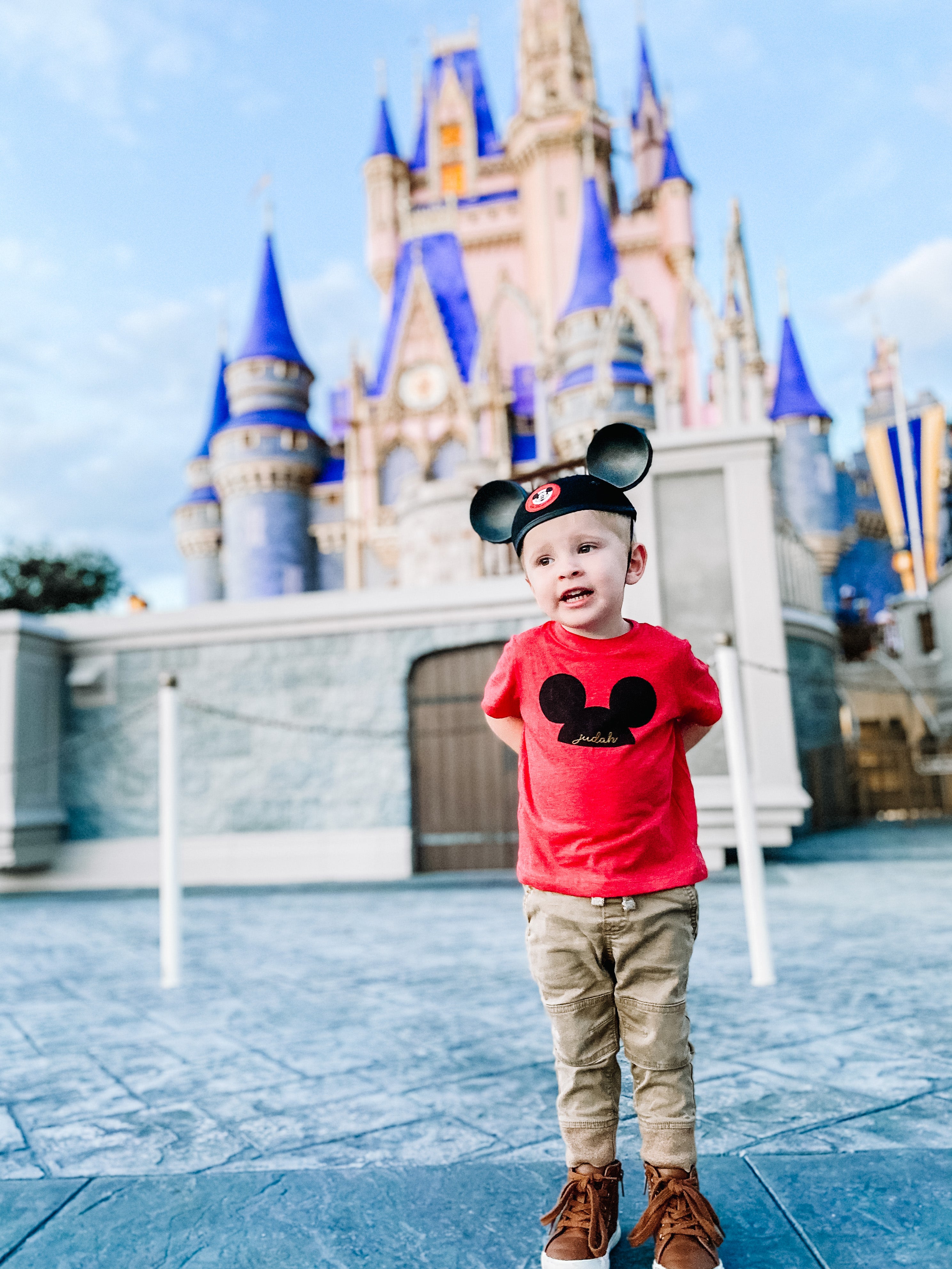 Personalized Mickey Hat | Kids Tee-Youth - Tops - Tees-Sister Shirts-Sister Shirts, Cute & Custom Tees for Mama & Littles in Trussville, Alabama.