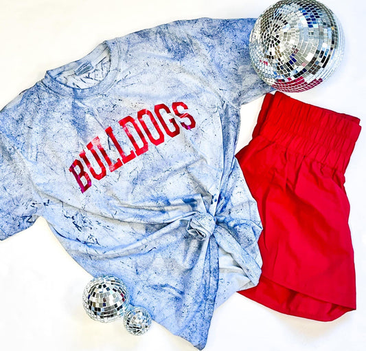 Bulldogs Foil | Adult Tee | RTS-Sister Shirts-Sister Shirts, Cute & Custom Tees for Mama & Littles in Trussville, Alabama.