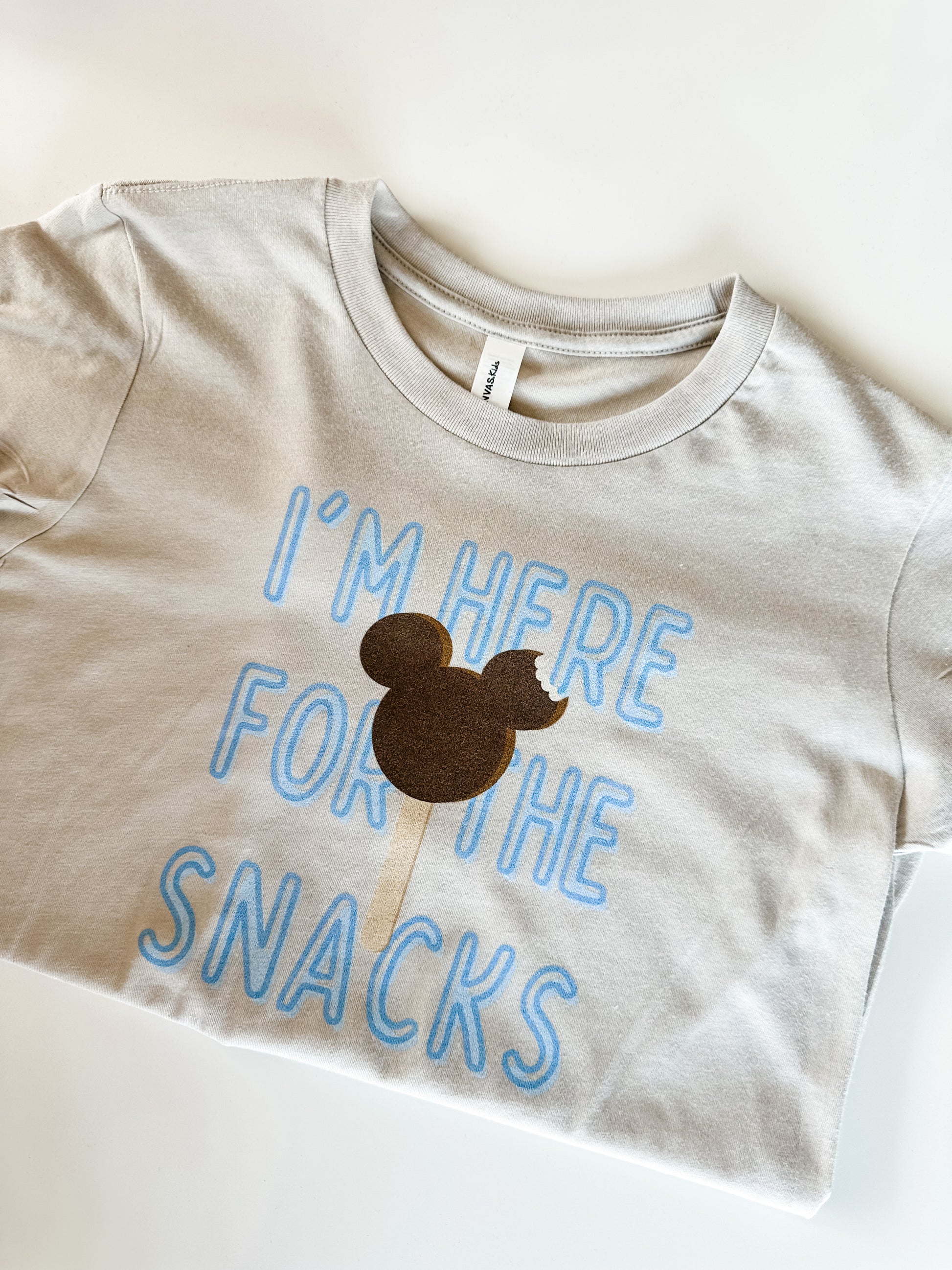 Here For the Snacks Popsicle | Kids Tee | RTS-Sister Shirts-Sister Shirts, Cute & Custom Tees for Mama & Littles in Trussville, Alabama.