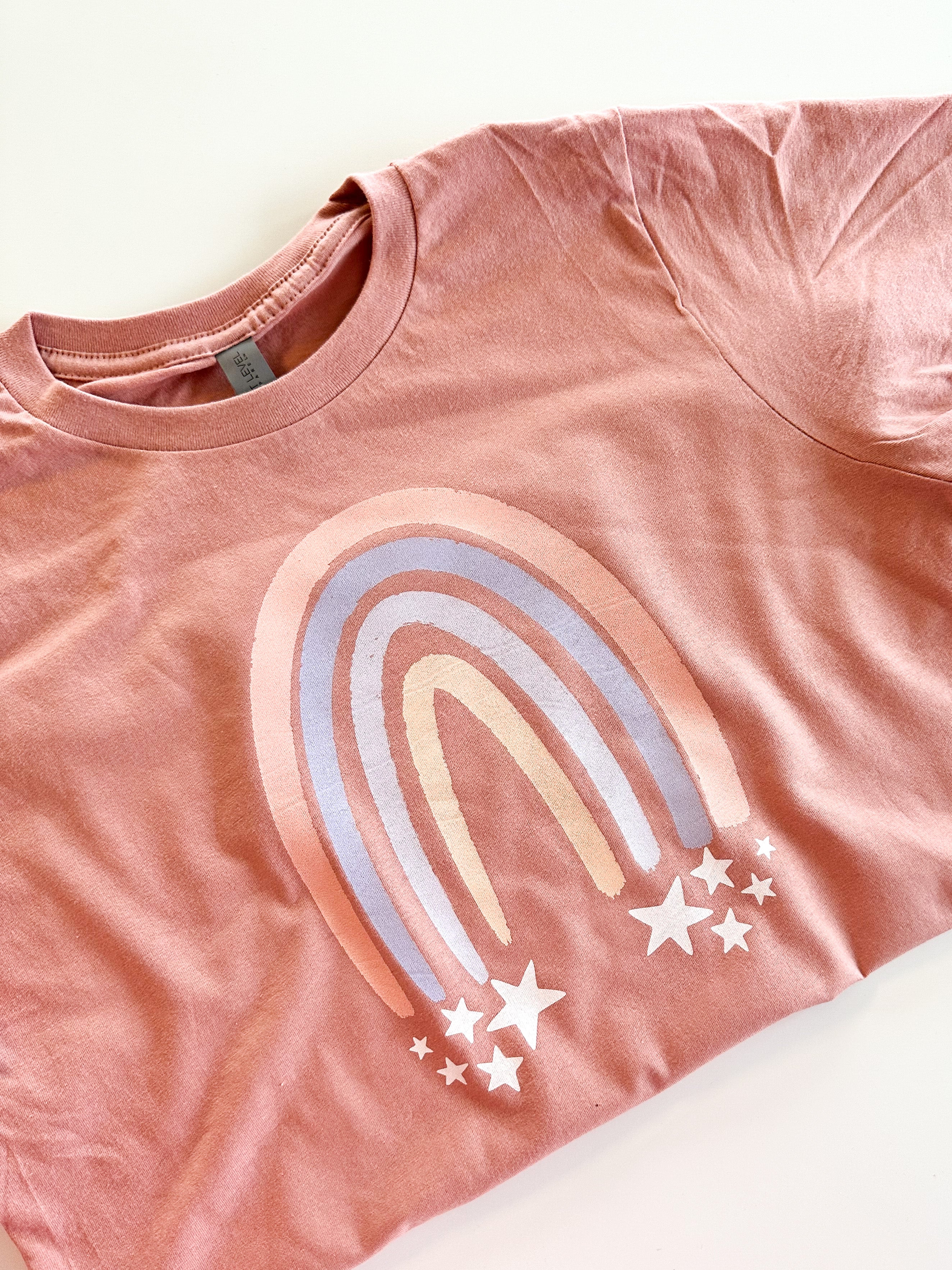 Girly Rainbow | Kids Tee | RTS-Kids Tees-Sister Shirts-Sister Shirts, Cute & Custom Tees for Mama & Littles in Trussville, Alabama.