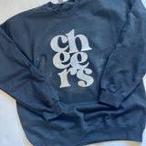 Cheers Foil | Adult Crewneck-Adult Crewneck-Sister Shirts-Sister Shirts, Cute & Custom Tees for Mama & Littles in Trussville, Alabama.