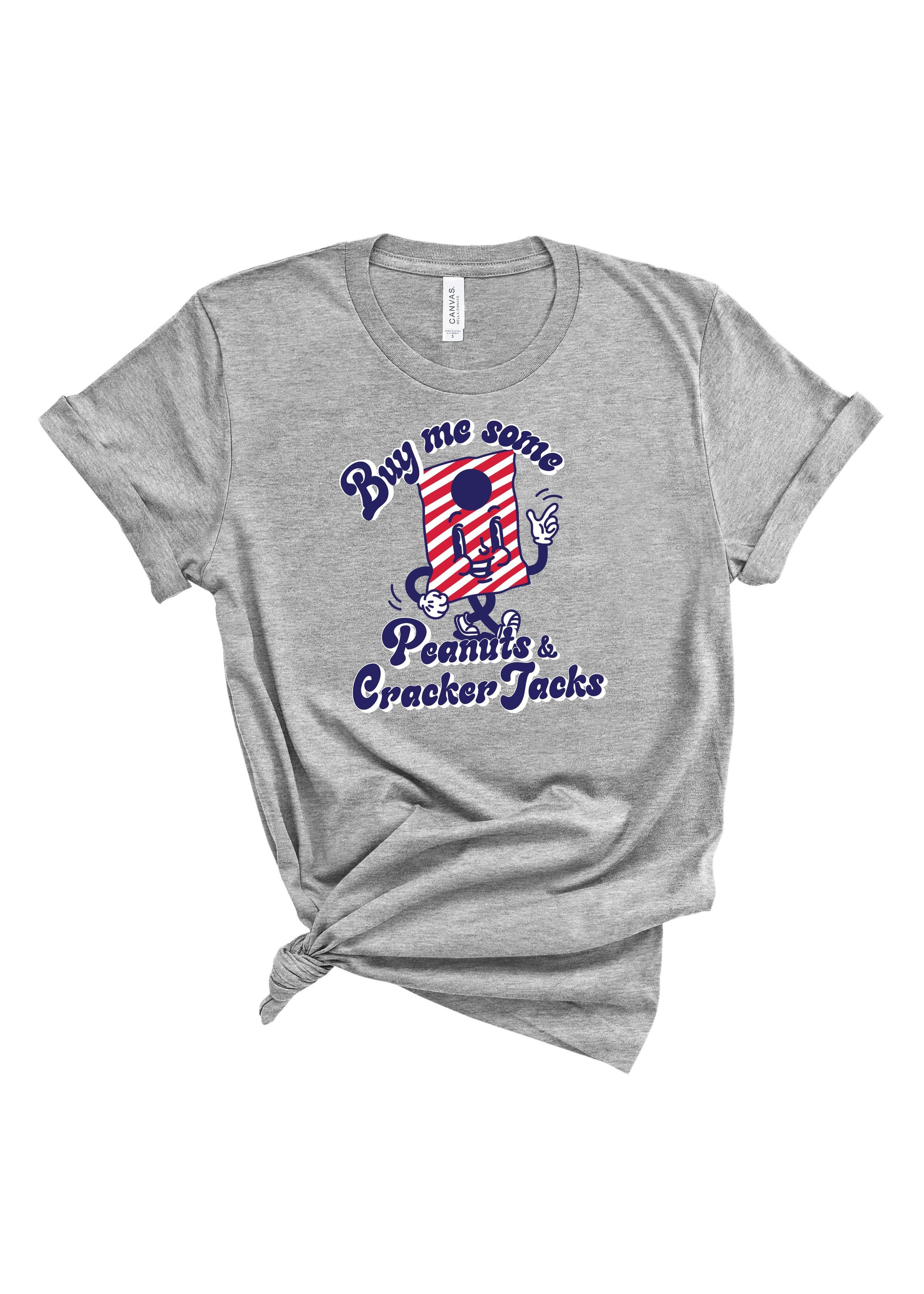Peanuts + Cracker Jacks | Tee | Adult-Sister Shirts-Sister Shirts, Cute & Custom Tees for Mama & Littles in Trussville, Alabama.