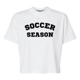 Customizable Sports Season | Mom Crop Tee-Womens - Tops - Tees-Sister Shirts-Sister Shirts, Cute & Custom Tees for Mama & Littles in Trussville, Alabama.