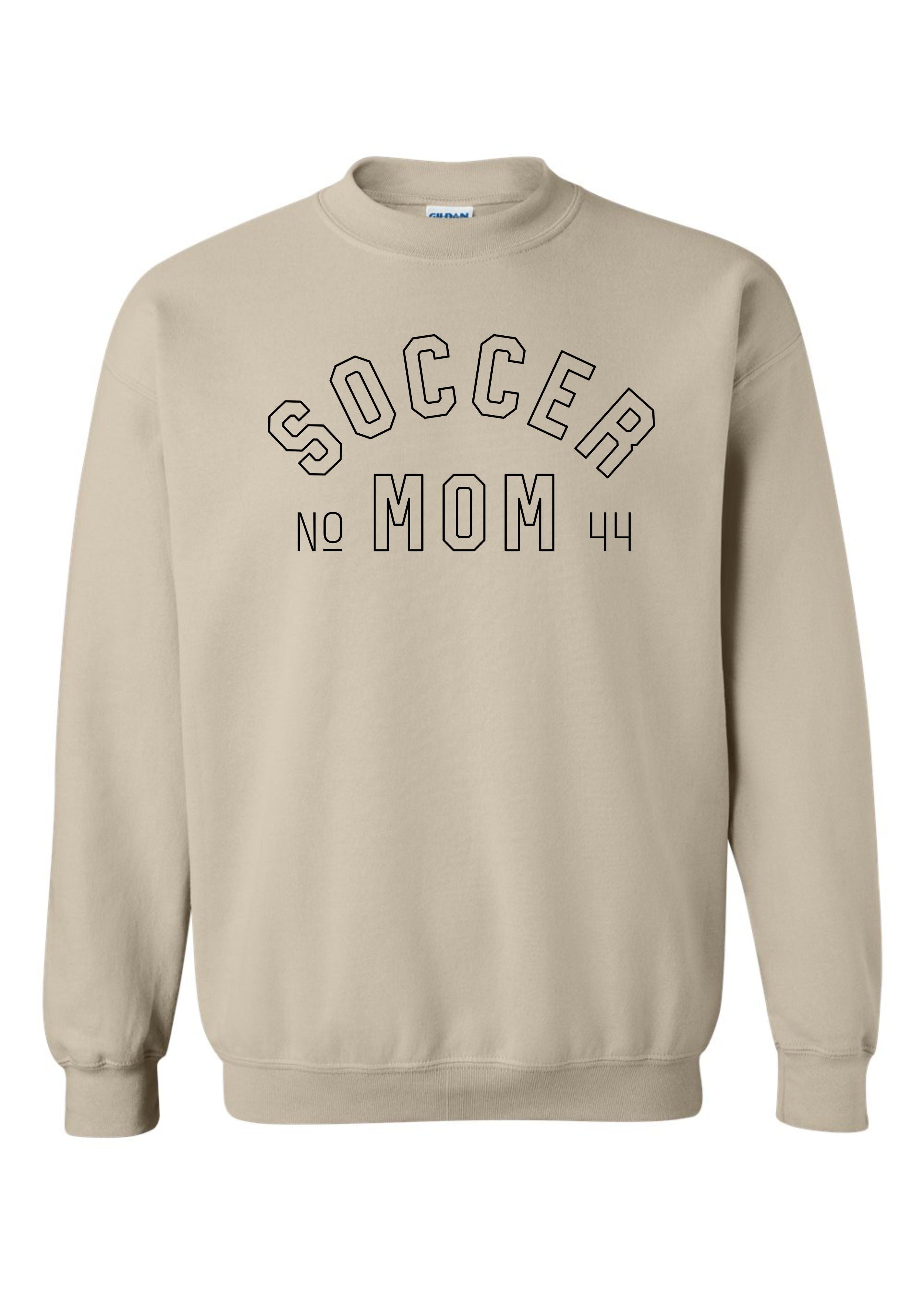 Customizable Sports Mom | Adult Crewneck-Women - Tops - Crewnecks-Sister Shirts-Sister Shirts, Cute & Custom Tees for Mama & Littles in Trussville, Alabama.