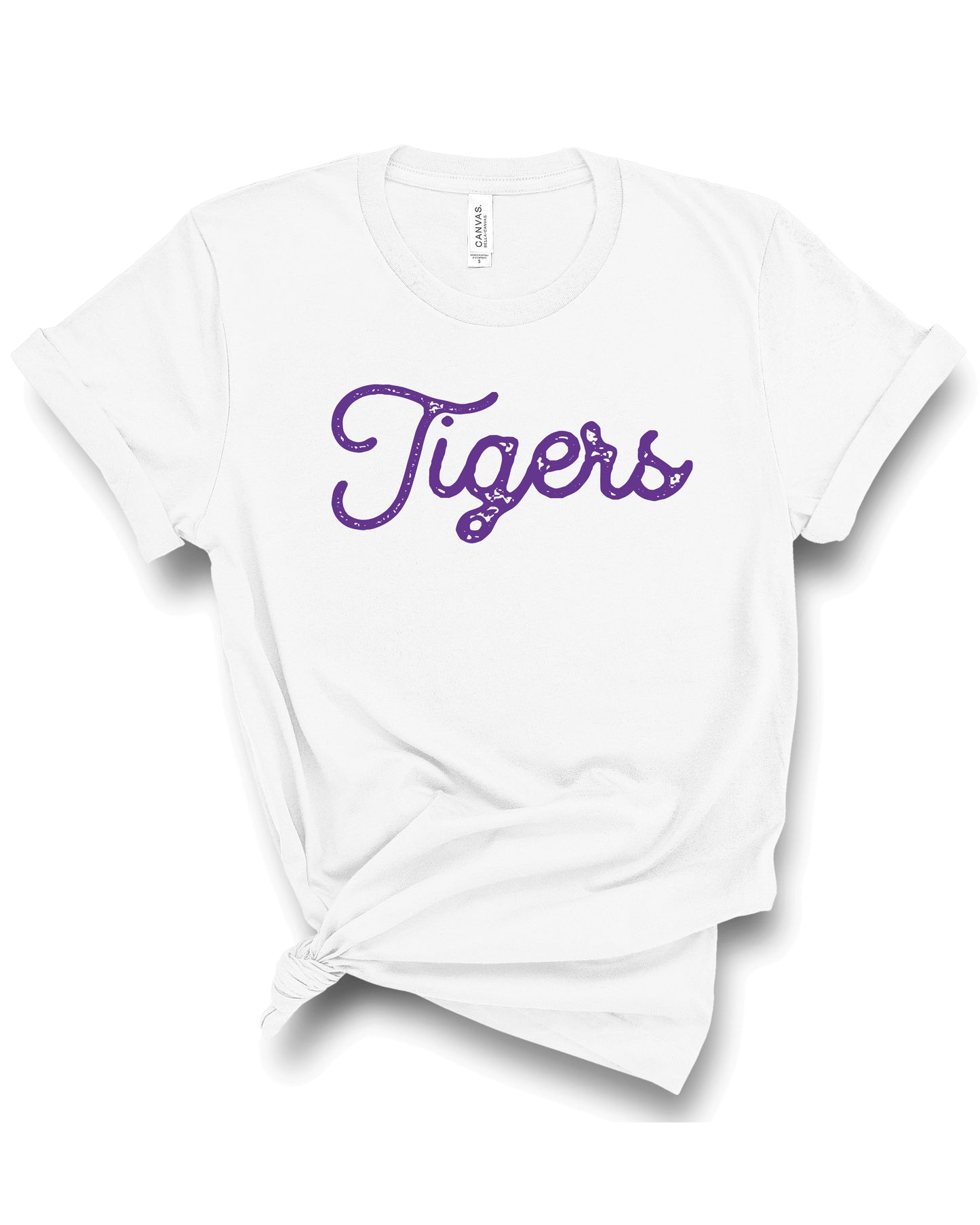 Stamped Tigers | Tee | Adult-Sister Shirts-Sister Shirts, Cute & Custom Tees for Mama & Littles in Trussville, Alabama.
