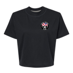 Total Futbol | Mom Crop Tee-Womens - Tops - Tees-Sister Shirts-Sister Shirts, Cute & Custom Tees for Mama & Littles in Trussville, Alabama.