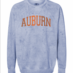 Auburn Foil | Adult Colorblast Crewneck-Women - Tops - Crewnecks-Sister Shirts-Sister Shirts, Cute & Custom Tees for Mama & Littles in Trussville, Alabama.