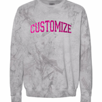 Customizable Foil | Adult Colorblast Crewneck-Women - Tops - Crewnecks-Sister Shirts-Sister Shirts, Cute & Custom Tees for Mama & Littles in Trussville, Alabama.