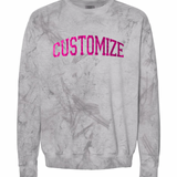 Customizable Foil | Adult Colorblast Crewneck-Women - Tops - Crewnecks-Sister Shirts-Sister Shirts, Cute & Custom Tees for Mama & Littles in Trussville, Alabama.