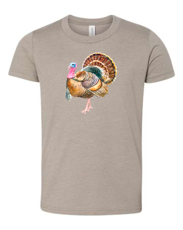 Thanksgiving Turkey | Kids Tee-Youth - Tops - Tees-Sister Shirts-Sister Shirts, Cute & Custom Tees for Mama & Littles in Trussville, Alabama.
