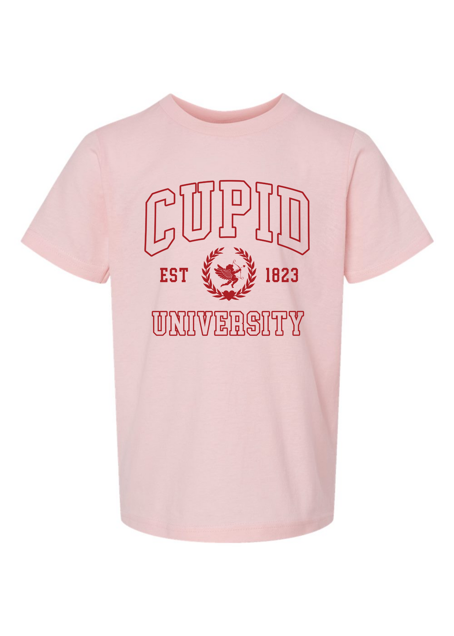 Cupid University | Tee | Kids-Kids Tees-Sister Shirts-Sister Shirts, Cute & Custom Tees for Mama & Littles in Trussville, Alabama.