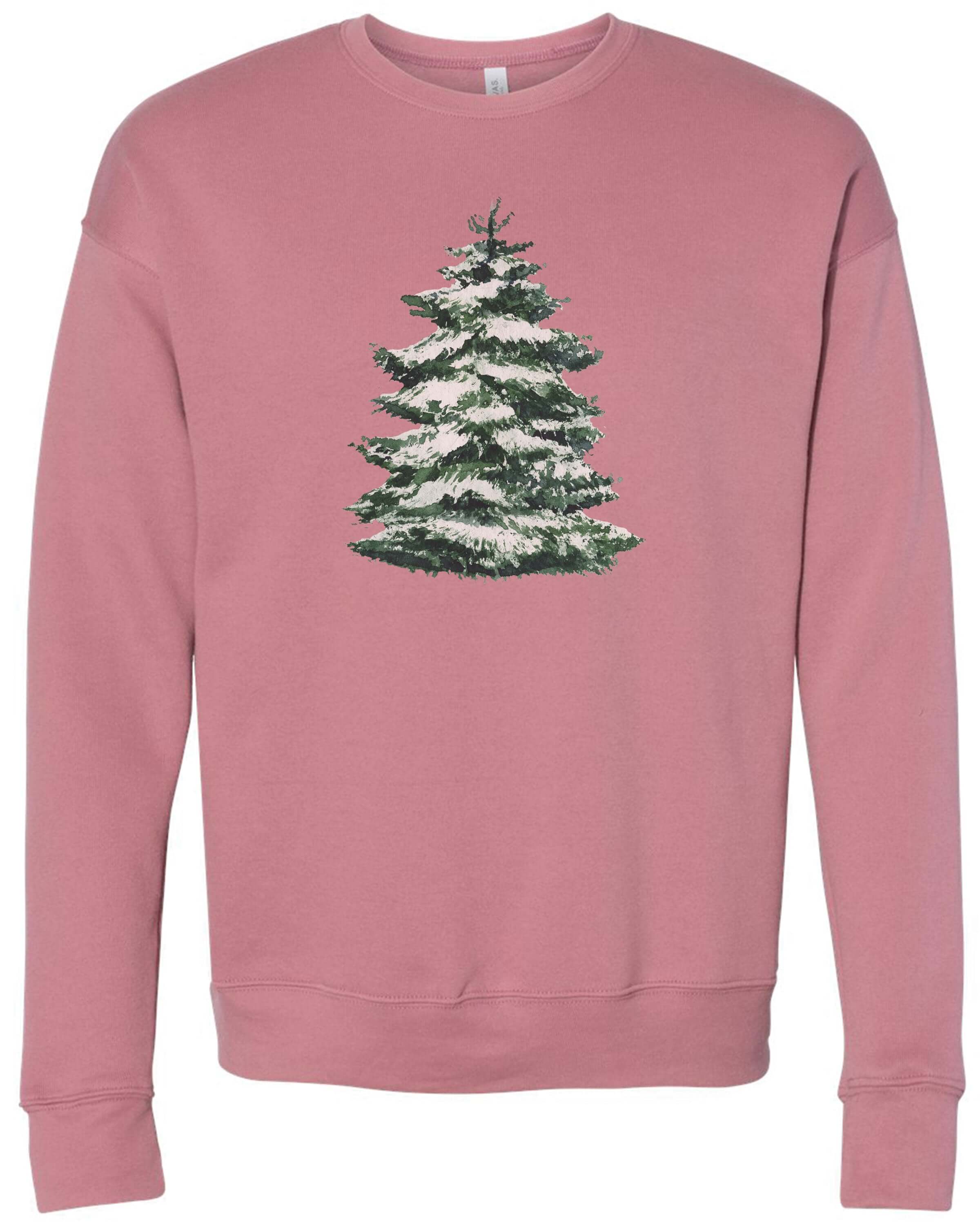 Winter Tree | Adult Crewneck-Adult Crewneck-Sister Shirts-Sister Shirts, Cute & Custom Tees for Mama & Littles in Trussville, Alabama.