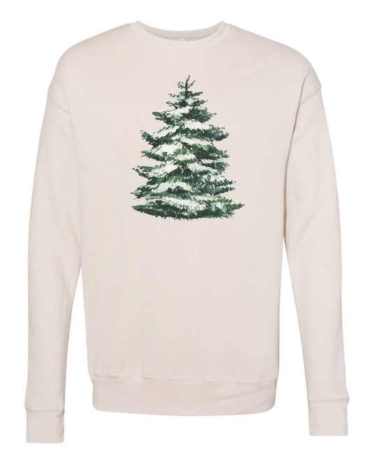 Winter Tree | Adult Pullover | RTS-Sister Shirts-Sister Shirts, Cute & Custom Tees for Mama & Littles in Trussville, Alabama.