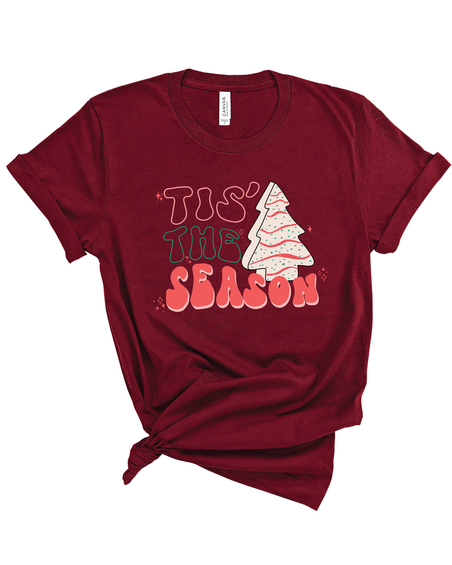 Tis the Season Cake | Adult Tee-Adult Tee-Sister Shirts-Sister Shirts, Cute & Custom Tees for Mama & Littles in Trussville, Alabama.