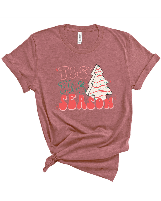 Tis the Season Cake | Adult Tee-Adult Tee-Sister Shirts-Sister Shirts, Cute & Custom Tees for Mama & Littles in Trussville, Alabama.