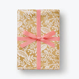 Rifle Paper Co. | Canopy Gold Wrapping Paper-Wrapping Paper-Rifle Paper Co.-Sister Shirts, Cute & Custom Tees for Mama & Littles in Trussville, Alabama.