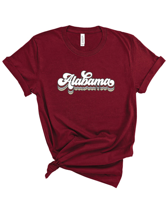 Groovy Alabama | Tee | Adult-Sister Shirts-Sister Shirts, Cute & Custom Tees for Mama & Littles in Trussville, Alabama.