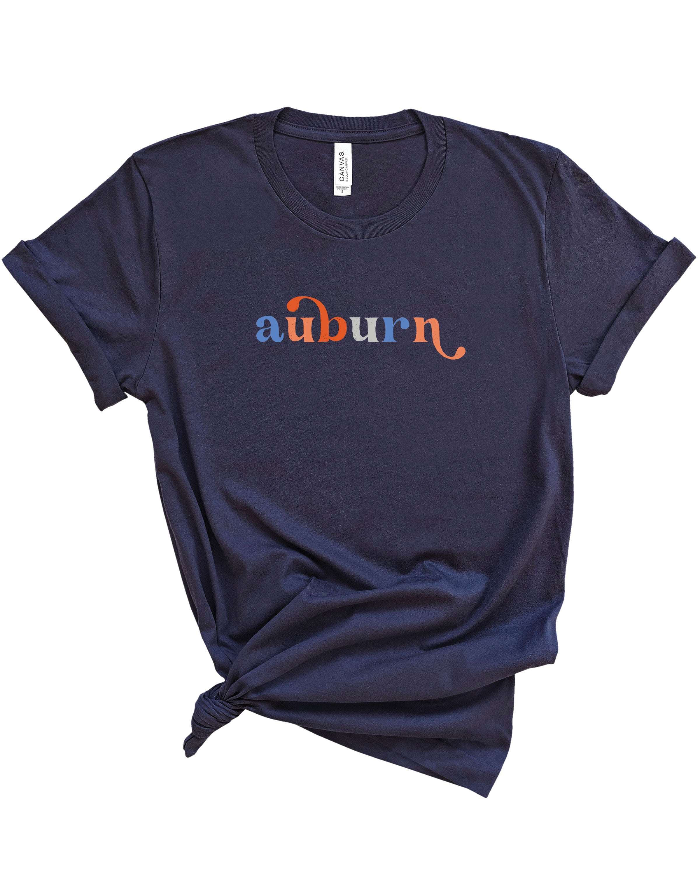 Auburn Multi | Adult Tee-Womens - Tops - Tees-Sister Shirts-Sister Shirts, Cute & Custom Tees for Mama & Littles in Trussville, Alabama.