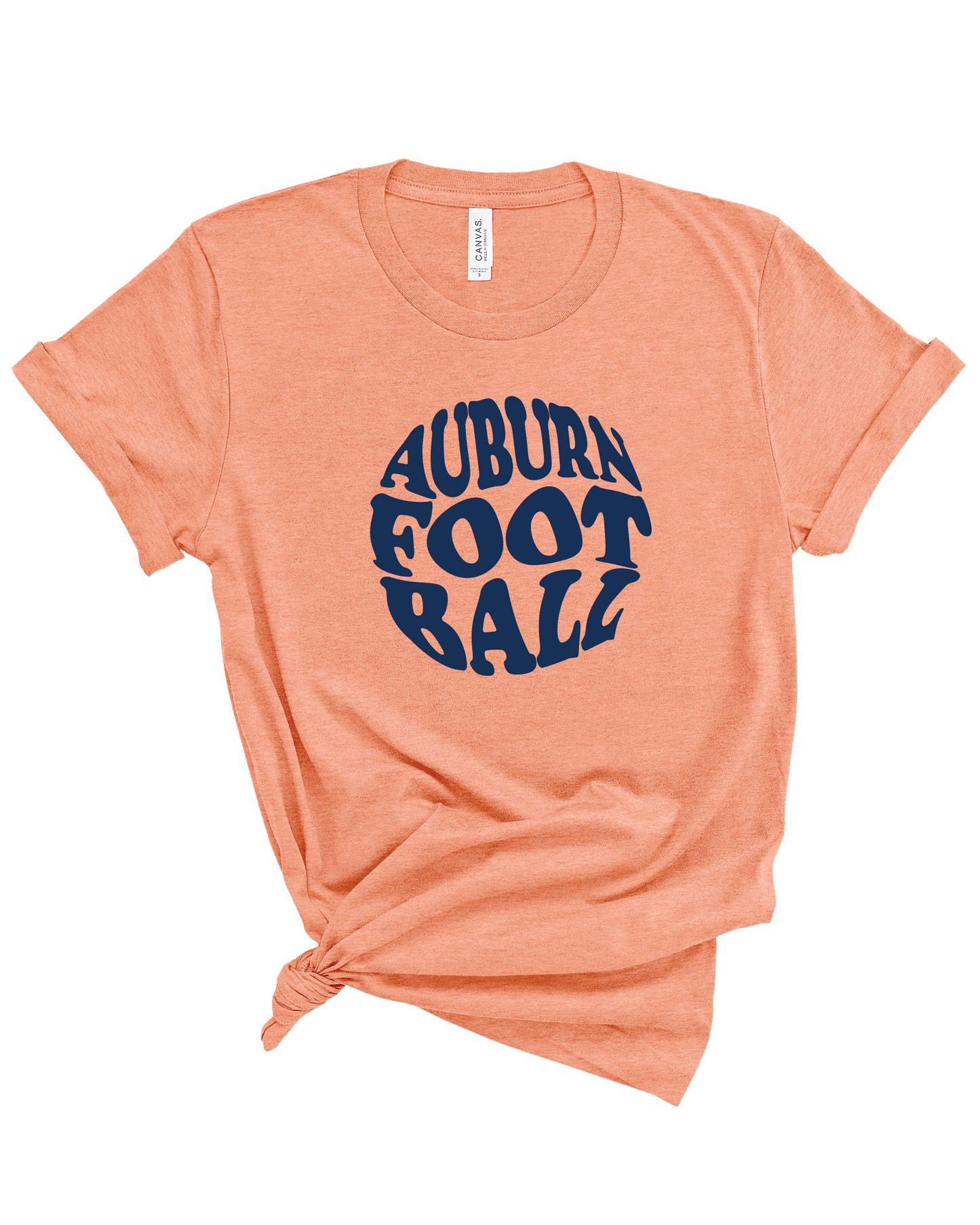 Auburn Circle Football | Adult Tee-Adult Tee-Sister Shirts-Sister Shirts, Cute & Custom Tees for Mama & Littles in Trussville, Alabama.