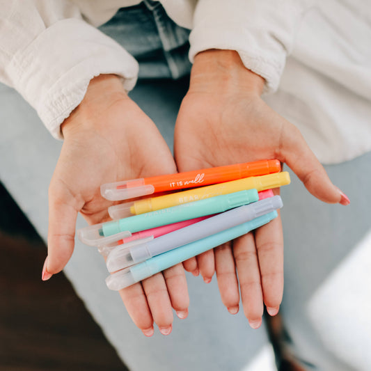 Pastel Bible Highlighter Set-The Daily Grace Co-Sister Shirts, Cute & Custom Tees for Mama & Littles in Trussville, Alabama.