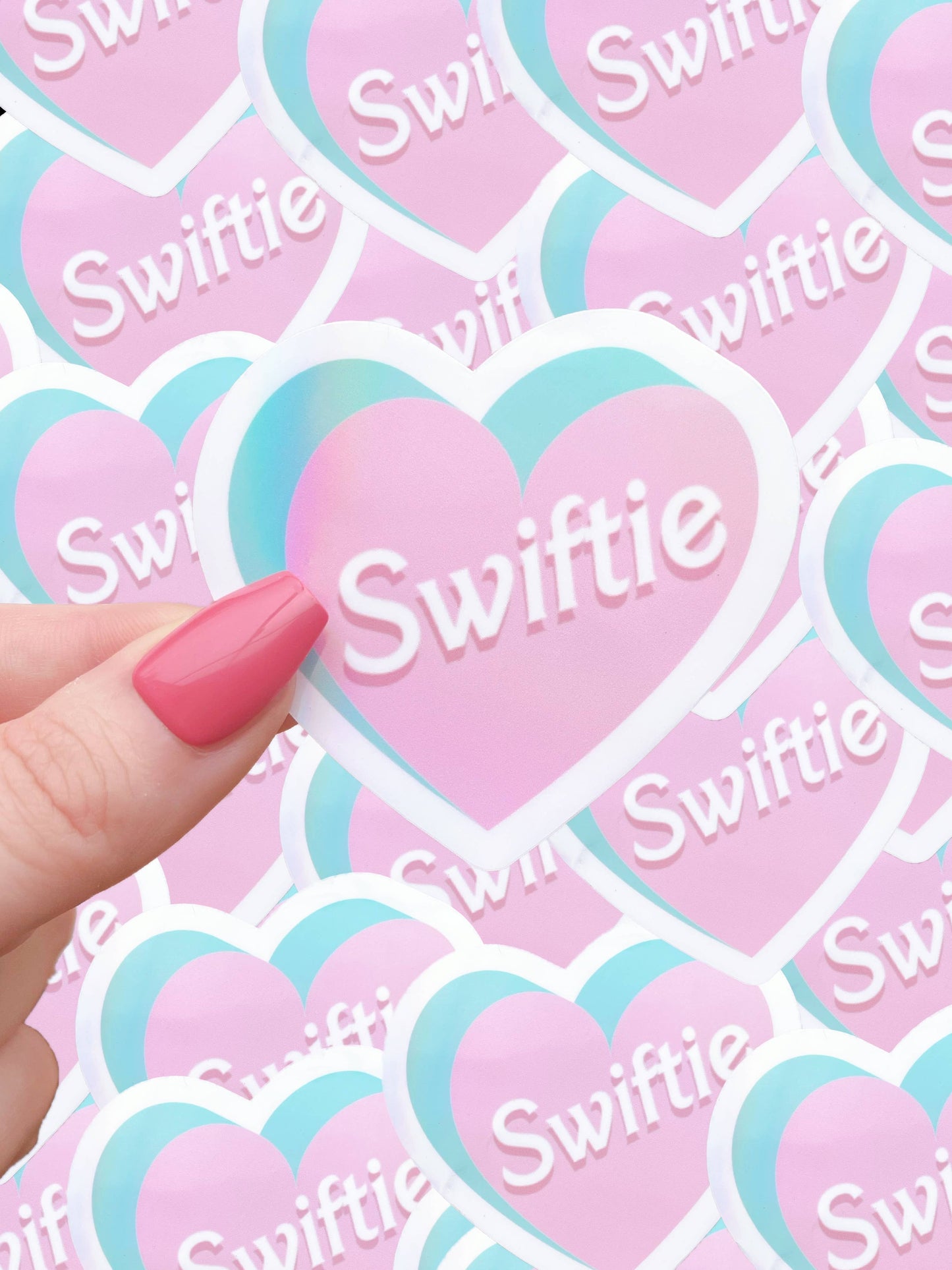 Taylor Swift Inspired Waterproof Sticker | Swiftie II-Typo Lettering Co-Sister Shirts, Cute & Custom Tees for Mama & Littles in Trussville, Alabama.