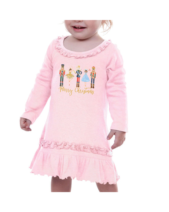 Nutcracker | Ruffle Dress | RTS-Sister Shirts-Sister Shirts, Cute & Custom Tees for Mama & Littles in Trussville, Alabama.