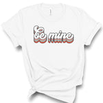 Be Mine Groovy | Adult Tee | RTS-Adult Tee-Sister Shirts-Sister Shirts, Cute & Custom Tees for Mama & Littles in Trussville, Alabama.