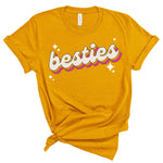 Besties | Adult Tee-Womens - Tops - Tees-Sister Shirts-Sister Shirts, Cute & Custom Tees for Mama & Littles in Trussville, Alabama.