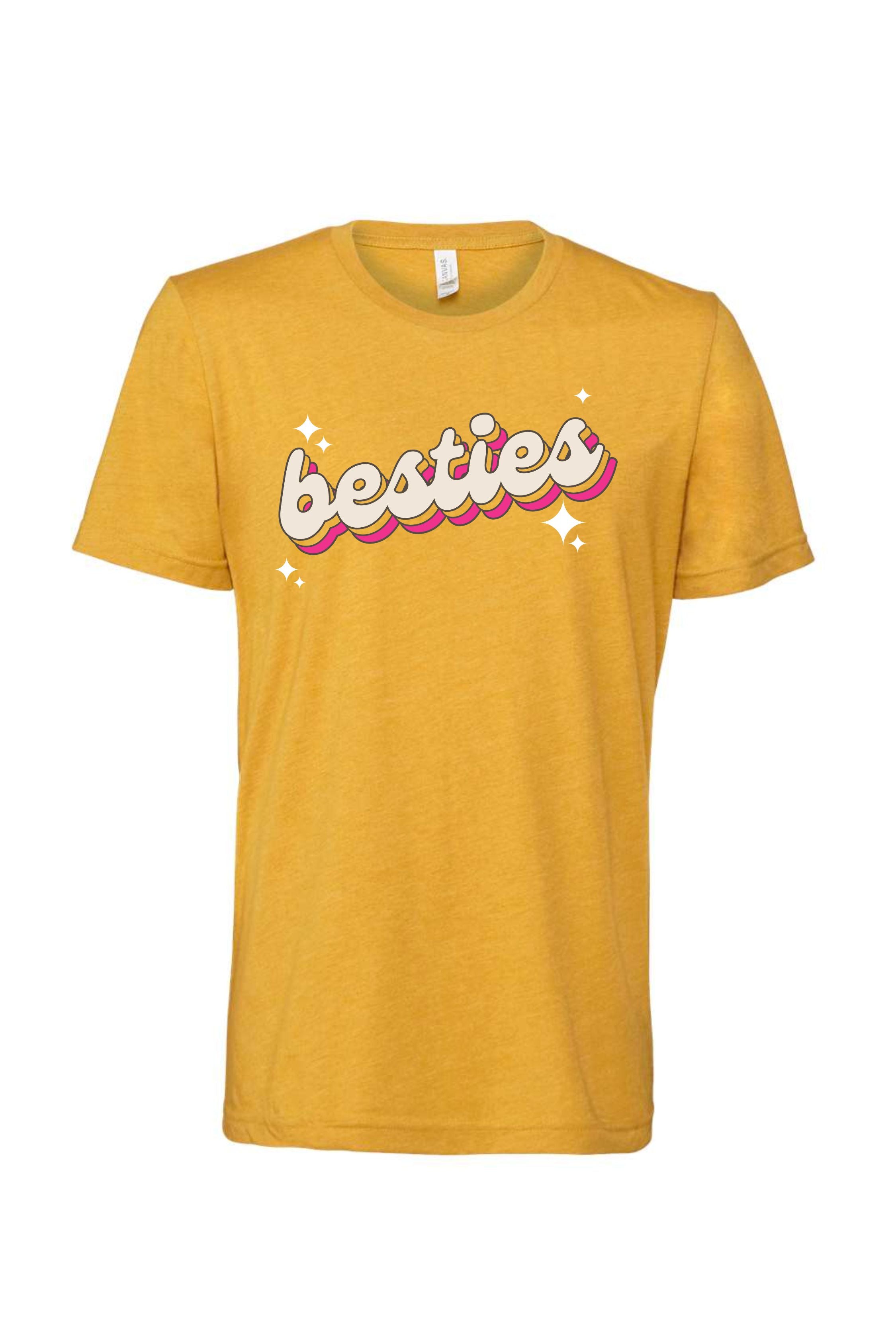 Besties | Kids Tee-Youth - Tops - Tees-Sister Shirts-Sister Shirts, Cute & Custom Tees for Mama & Littles in Trussville, Alabama.