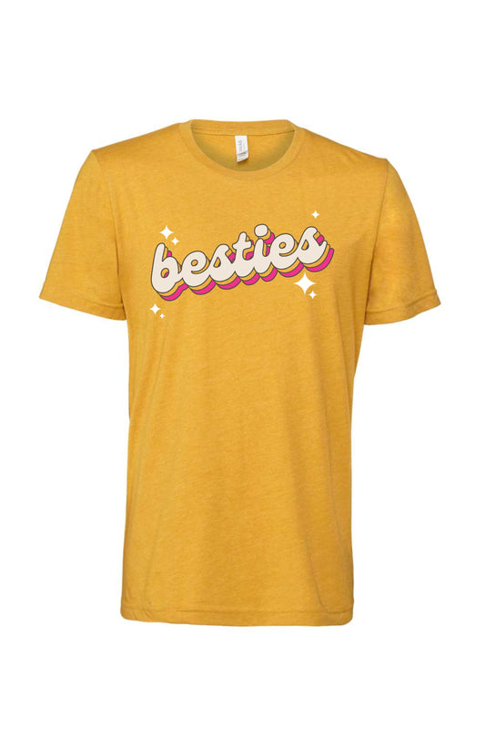 Besties | Adult Tee-Kids Tees-Sister Shirts-Sister Shirts, Cute & Custom Tees for Mama & Littles in Trussville, Alabama.