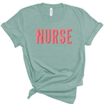 Beveled Nurse | Adult Tee-Womens - Tops - Tees-Sister Shirts-Sister Shirts, Cute & Custom Tees for Mama & Littles in Trussville, Alabama.