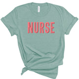 Beveled Nurse | Adult Tee-Womens - Tops - Tees-Sister Shirts-Sister Shirts, Cute & Custom Tees for Mama & Littles in Trussville, Alabama.